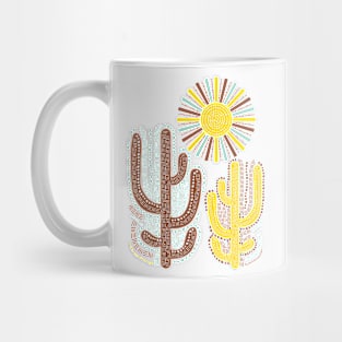 Sun and Cactus Mug